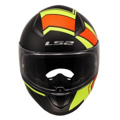LS2 RAPID 2 EXTRA MAT NEON SARI-NAVY MAVİ KASK M