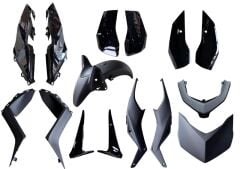 YAMAHA XMAX 250-300 KAPORTA SETİ SİYAH TAİWAN 2023-2025