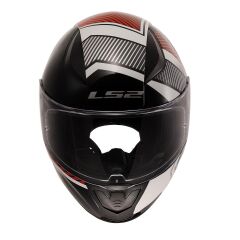 LS2 RAPID 2 EXTRA BEYAZ-KIRMIZI KASK L