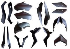 YAMAHA XMAX 250-300 KAPORTA SETİ FÜME TAİWAN 2018-2022