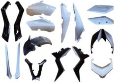 YAMAHA XMAX 250-300 KAPORTA SETİ BEYAZ TAİWAN 2018-2022