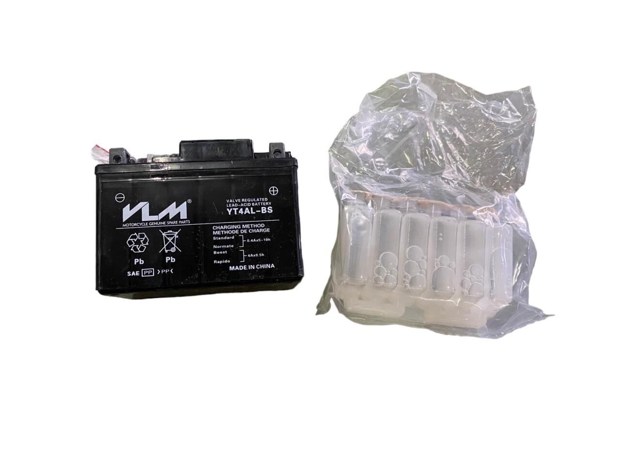 YTX4L - BS - SULU AKÜ KISA BWS 100 - SFC 12-4 VLM