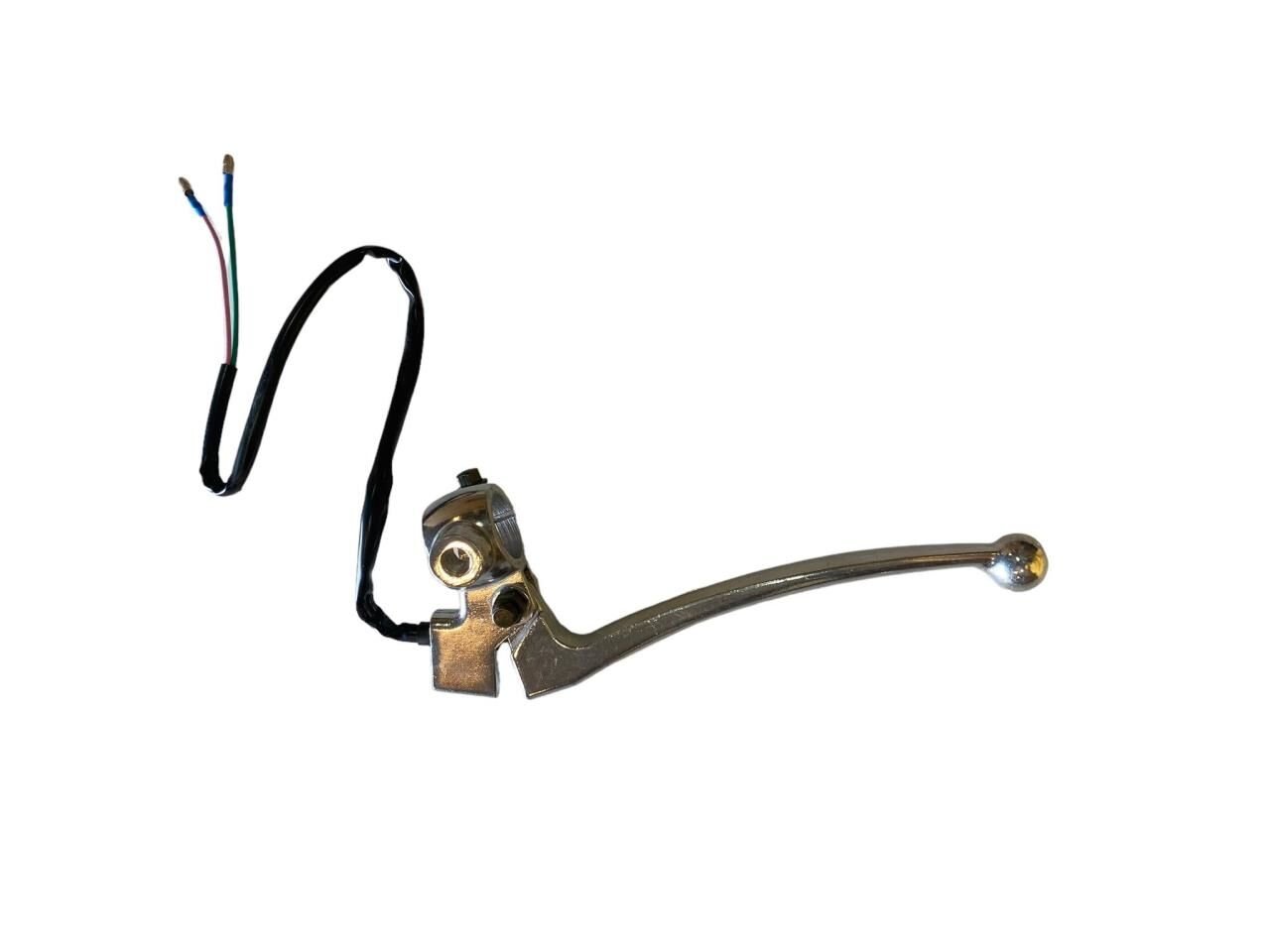 CG 125 DEBRİYAJ LEVYESİ VE KÜTÜK KOMPLE NİKEL