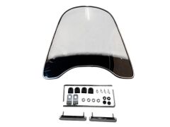 SİPERLİK CAMI MUHTELİF ŞEFFAF SİYAH 3.5mm 40-43 CM
