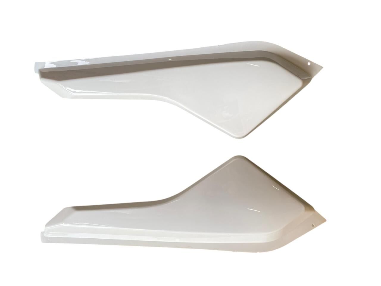 YAMAHA BWS 125 ARKA YAN KAPAK TAKIM BEYAZ