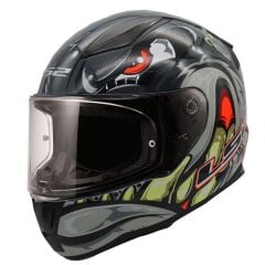 LS2 RAPID 2 SPOX KIRMIZI-GRİ KASK XXL