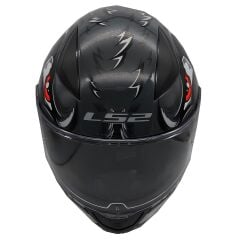 LS2 RAPID 2 SPOX KIRMIZI-GRİ KASK M