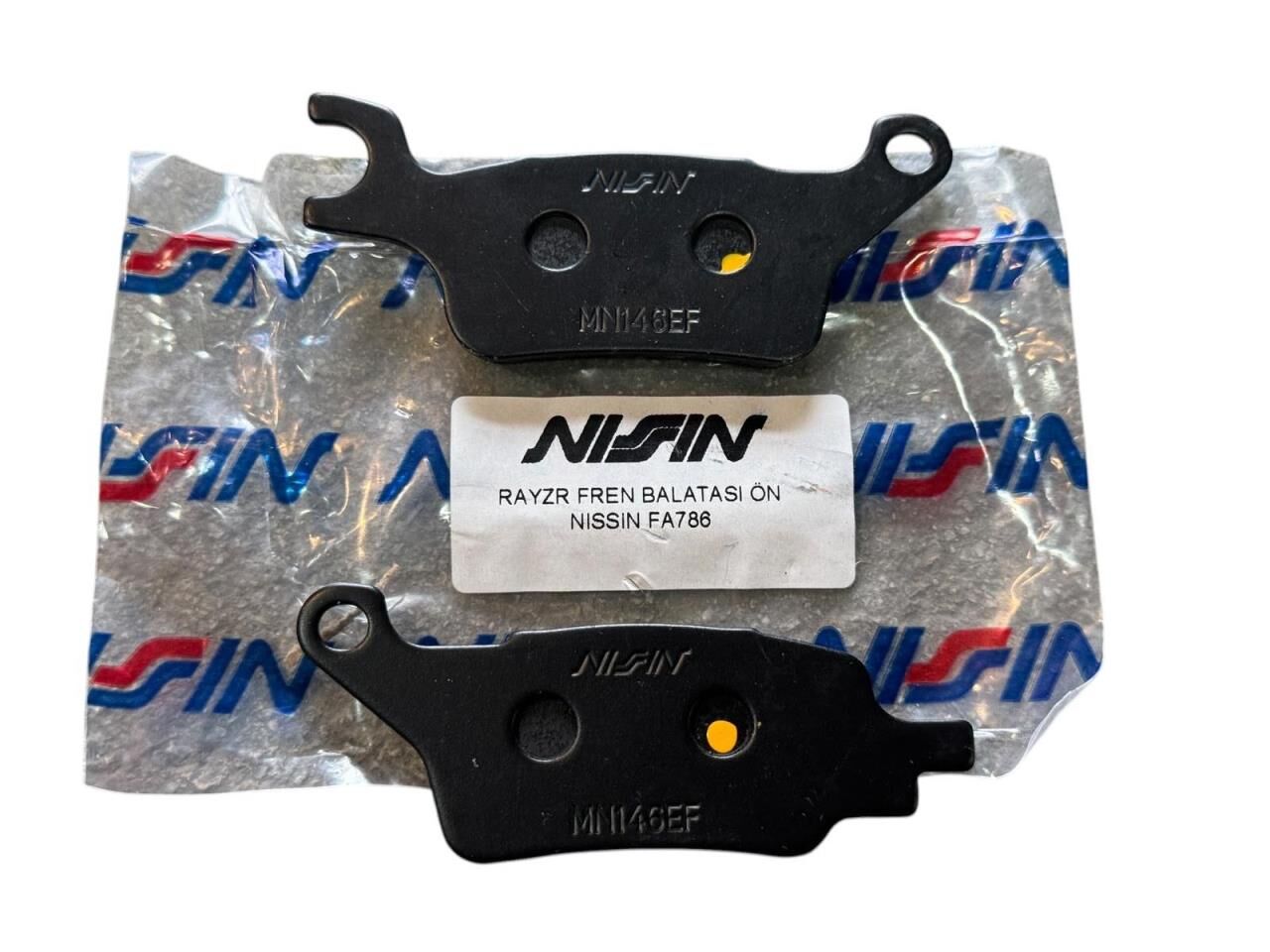 YAMAHA RAYZR 125 ÖN FREN DİSK BALATA NISSIN