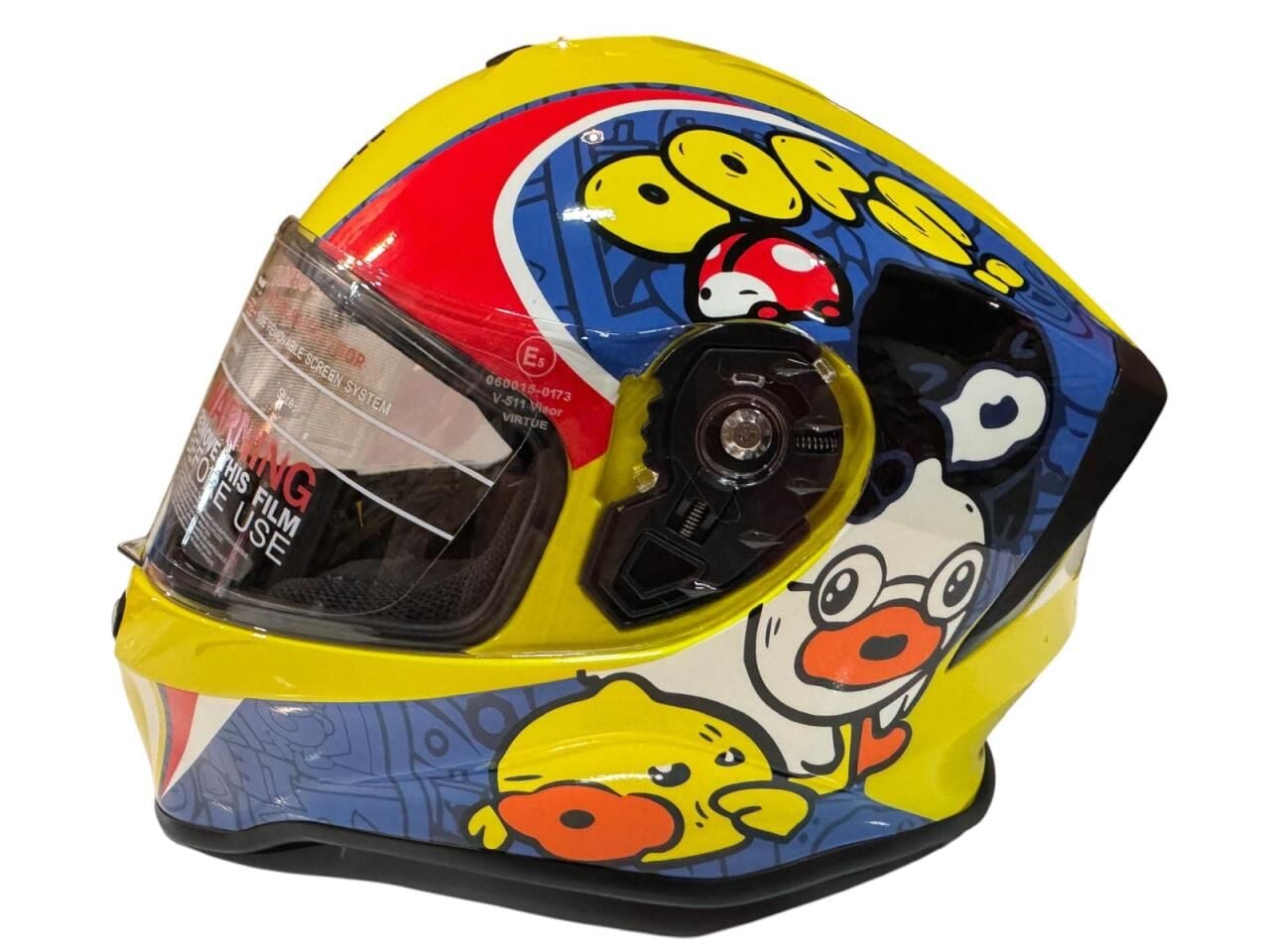 VIRTUE KAPALI ÇOCUK KASK OOPS DUCK M