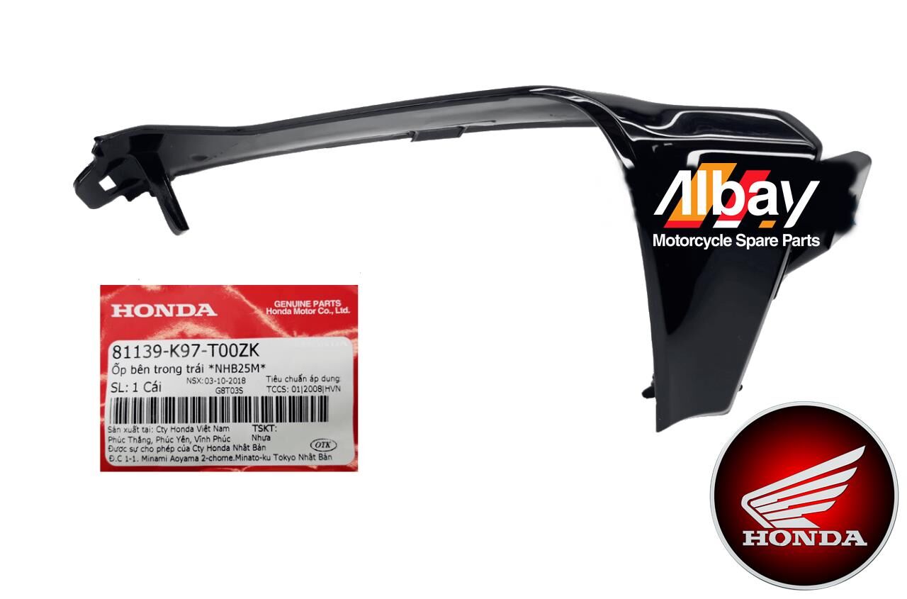 HONDA PCX 125 ARKA TORPİDO SOL ÇERÇEVE SİYAH ORJİNAL 2018-2020