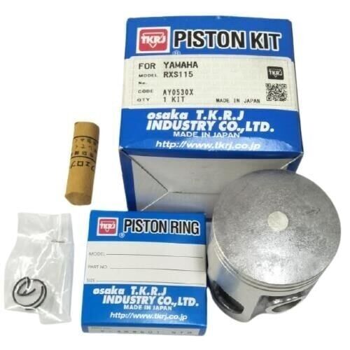 YAMAHA RX 115 PİSTON SEGMAN SET TKRJ MADE İN JAPAN 1,25 mm