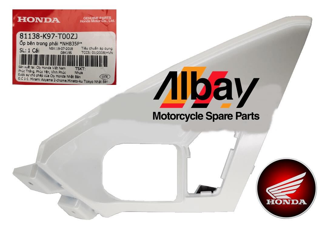 HONDA PCX 125 TORPİDO KAPAK SAĞ BEYAZ ORJİNAL 2018-2020