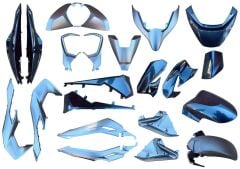 HONDA FORZA 250 KAPORTA SET İTHAL KOMPLE PARLAK DARK MAVİ 2018-2020