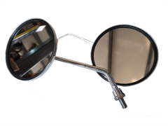 HONDA C90 YUVARLAK NİKEL AYNA 8mm düz paso