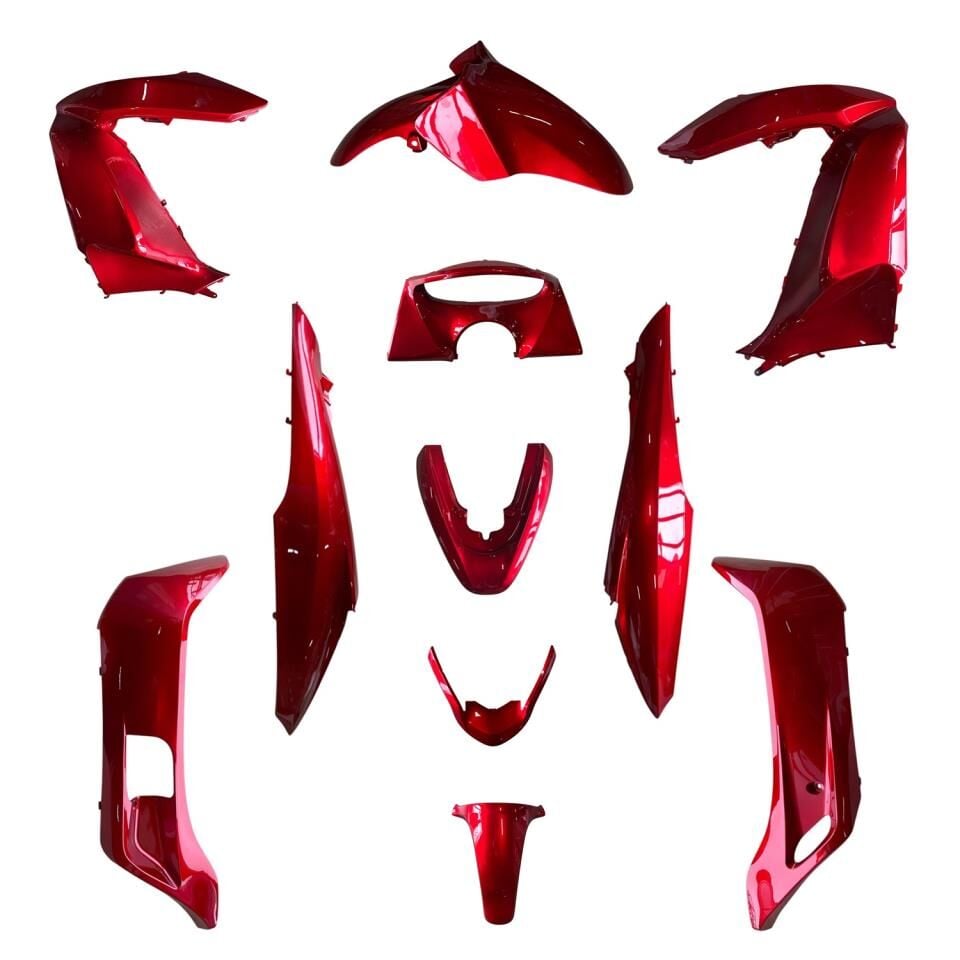 HONDA PCX 125 KAPORTA-GRENAJ SET KIRMIZI İTHAL 2011-2013