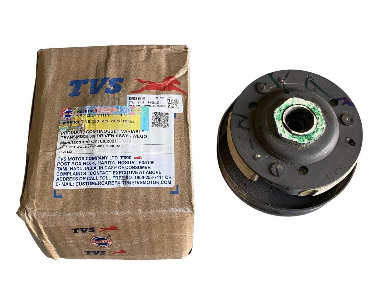 TVS JUPİTER 110-WEGO 110 ARKA VARYATÖR KOMPLE ORJİNAL