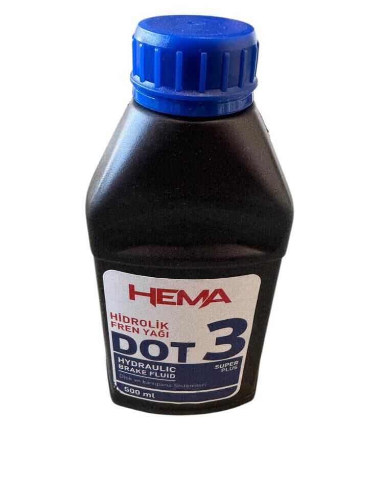 HİDROLİK YAĞI HEMA DOT 3 0,5 L