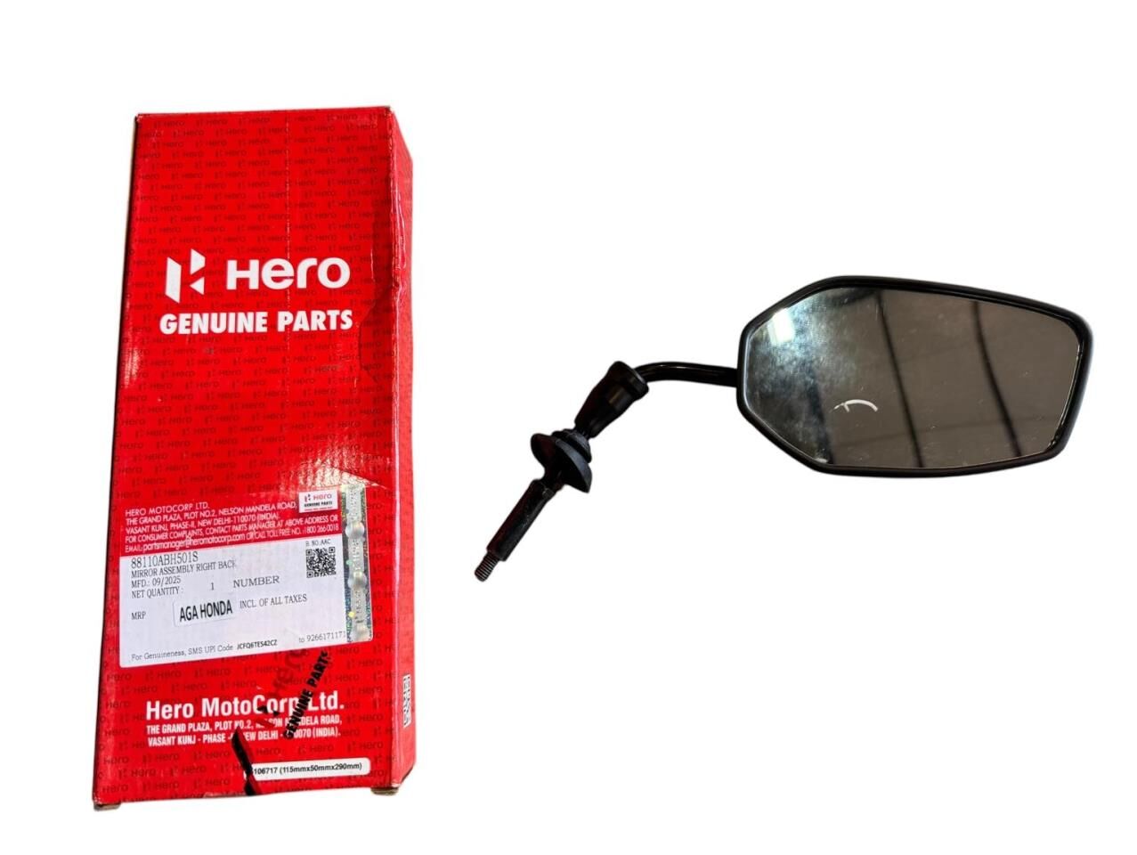 HERO DASH 125 AYNA SAĞ ORJİNAL