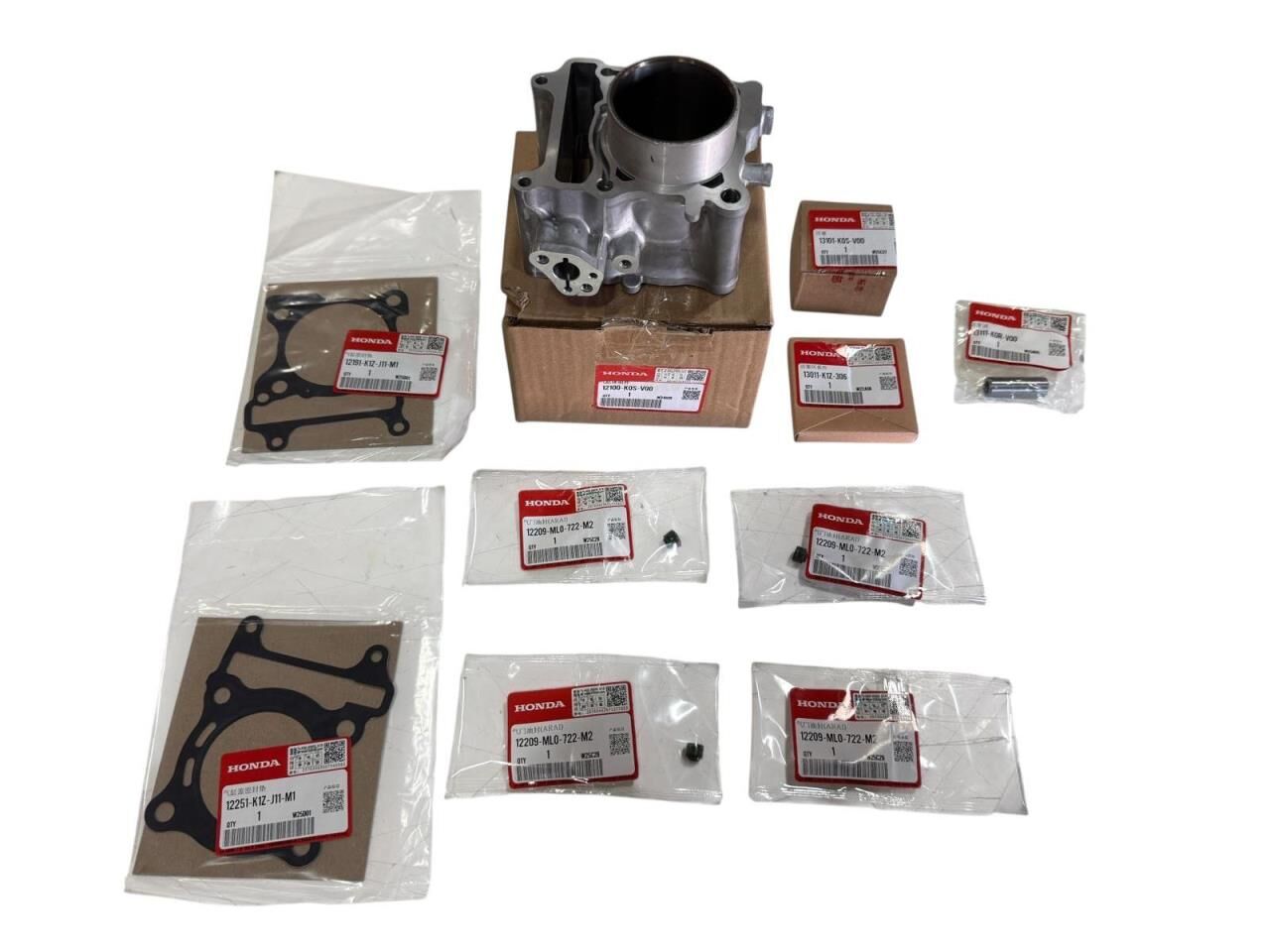 HONDA PCX 125 160cc MODİFİYE SİLİNDİR PİSTON SEGMAN SET ORJİNAL 2021-2024