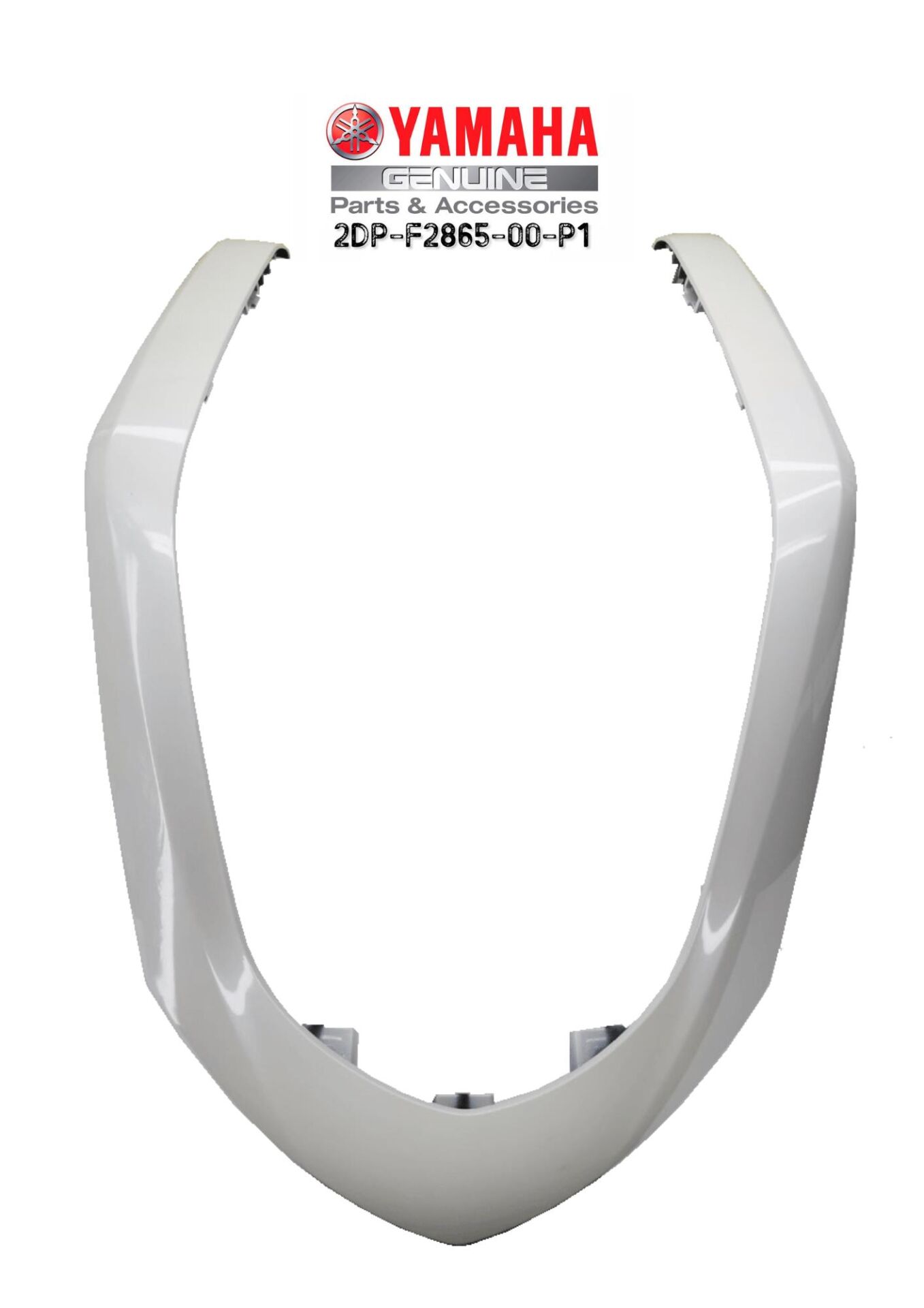 YAMAHA NMAX 125-155 ÖN V KAPAK BEYAZ ORJİNAL 2015-2020