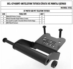 CF MOTO 450 MT TELEFON TUTUCU BARI