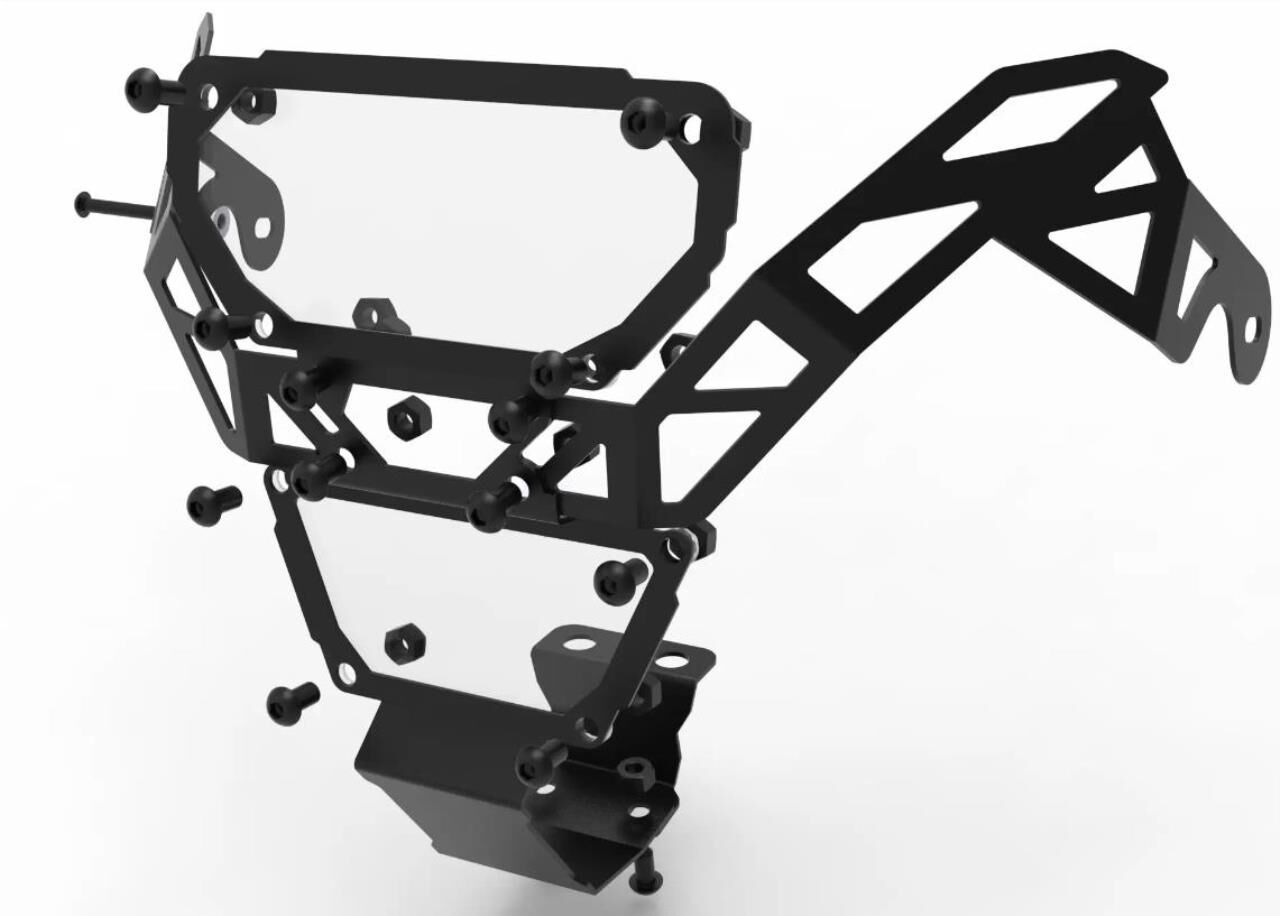 CF MOTO 450 MT PLEXİ FAR KORUMA