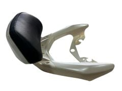 YAMAHA NMAX 125-155 SIRT DAYAMA SİSSY BAR BEYAZ IŞIKLI 2021-2024