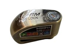 DİSK KİLİT BRONZ İNSİGMA KALIN ALARMLI