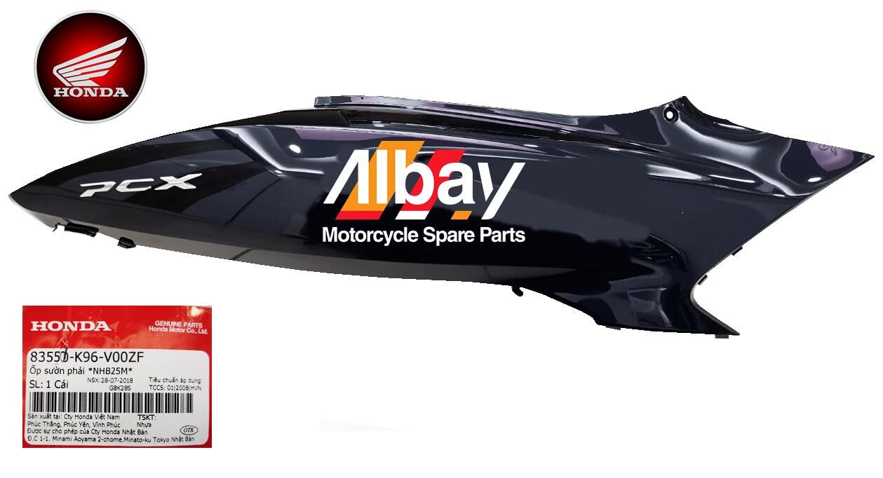 HONDA PCX 125 SELE ALTI YAN GRENAJ SAĞ SİYAH ORJİNAL 2018-2020
