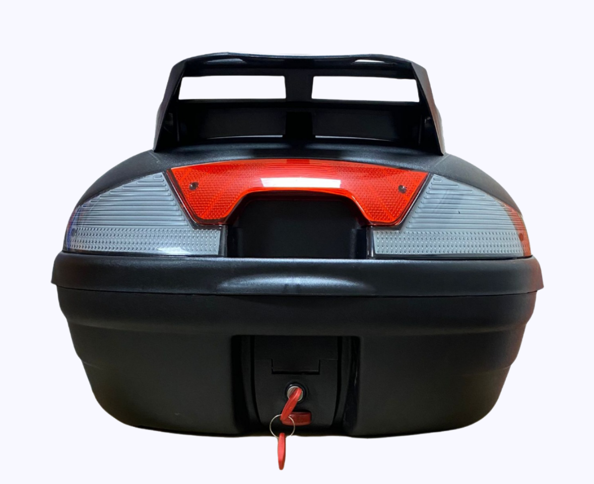 ARWİC CV 46 LİTRE ARKA ÇANTA TOPCASE SİYAH PORTBAGAJLI KARGO