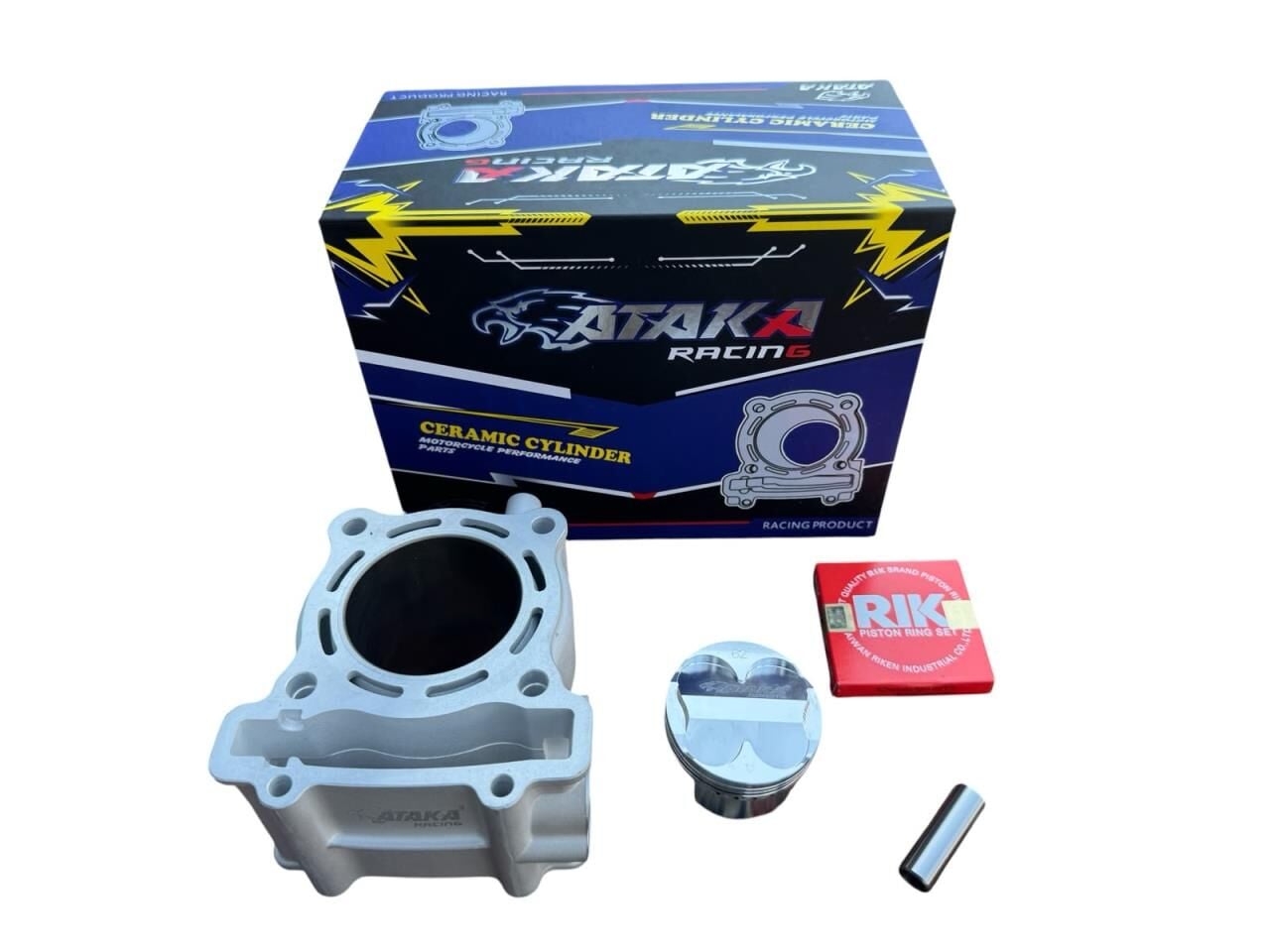 YAMAHA NMAX 125-155 MODİFİYE ATAKA RACİNG SİLİNDİR PİSTON SET SERAMİK A CLASS 63mm 2015-2026