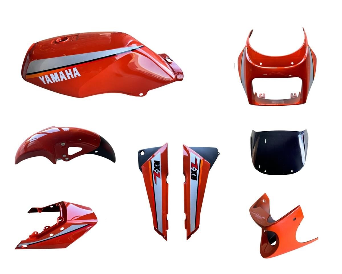 YAMAHA RX 135 Z YAKIT DEPO VE GRENAJ TAKIM SET TURUNCU