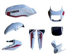 YAMAHA RX 135 Z YAKIT DEPO VE GRENAJ TAKIM SET BEYAZ