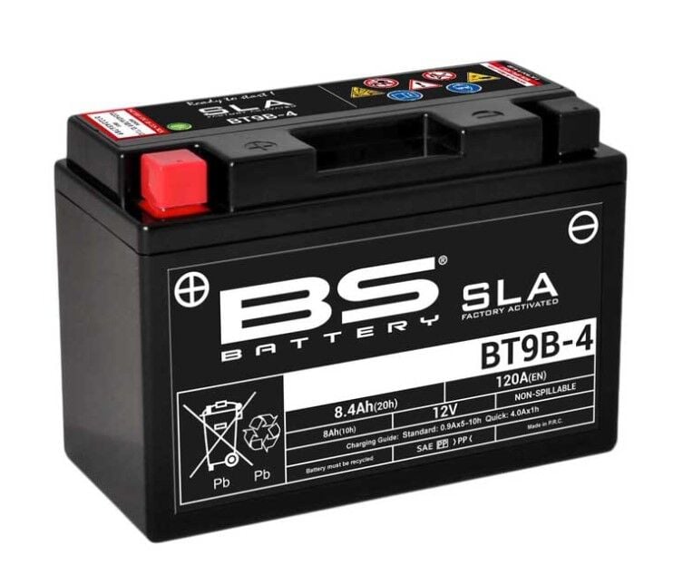 BT9-4 BS MOTOSİKLET AKÜ SLA 12-9
