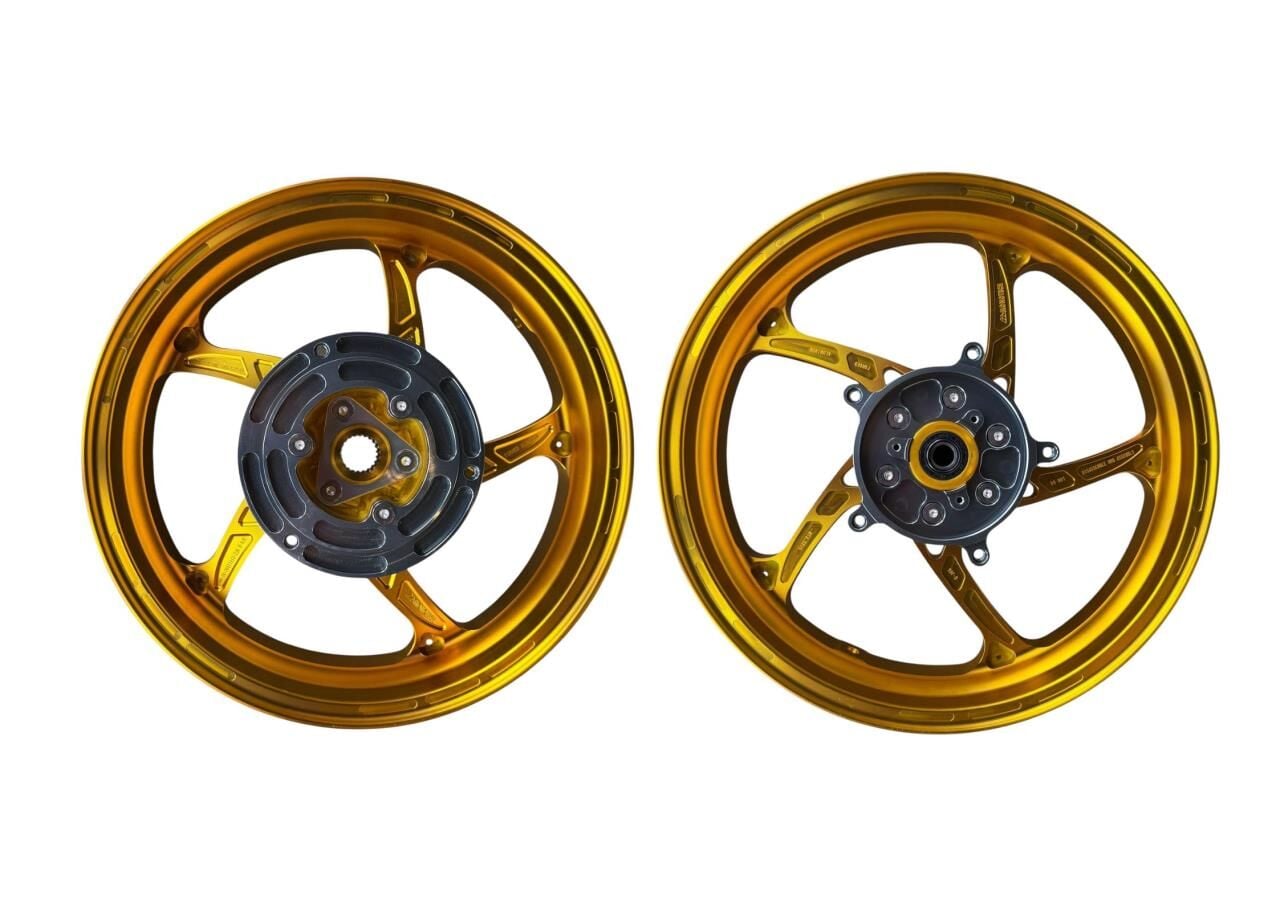 YAMAHA XMAX 250-300 CNC MODİFİYE JANT GOLD SET MODEL 3  2018-2022