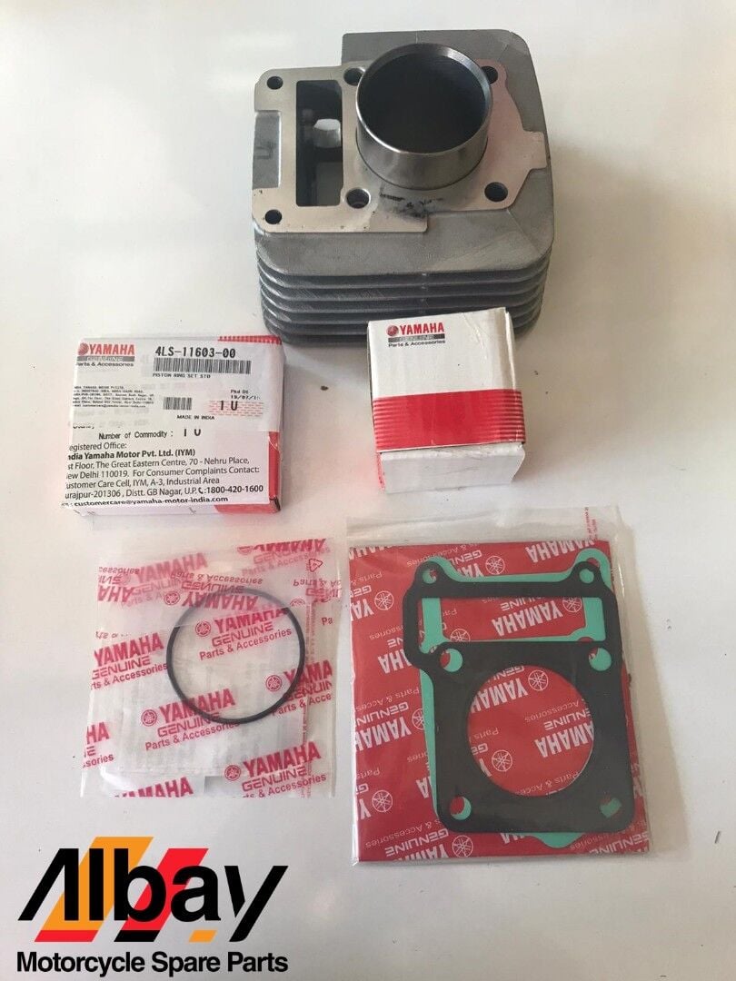 YAMAHA YBR 125 SİLİNDİR PİSTON TAKIM HİNDİSTAN ORJİNAL 2004-2016