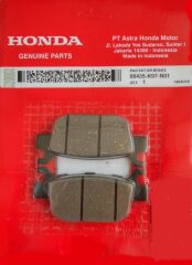 HONDA FORZA 250 ARKA FREN BALATASI ORJİNAL 2018-2024