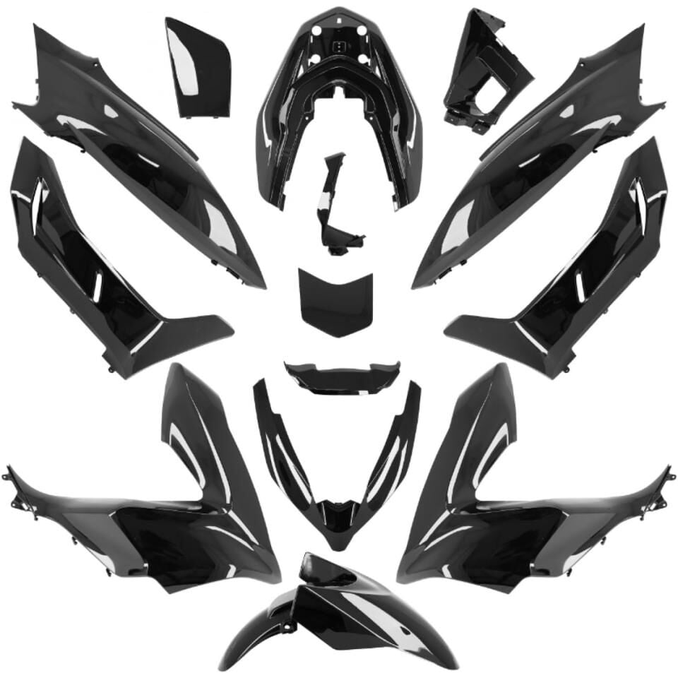 HONDA PCX 125 KAPORTA-GRENAJ SET SİYAH İTHAL 2018-2020