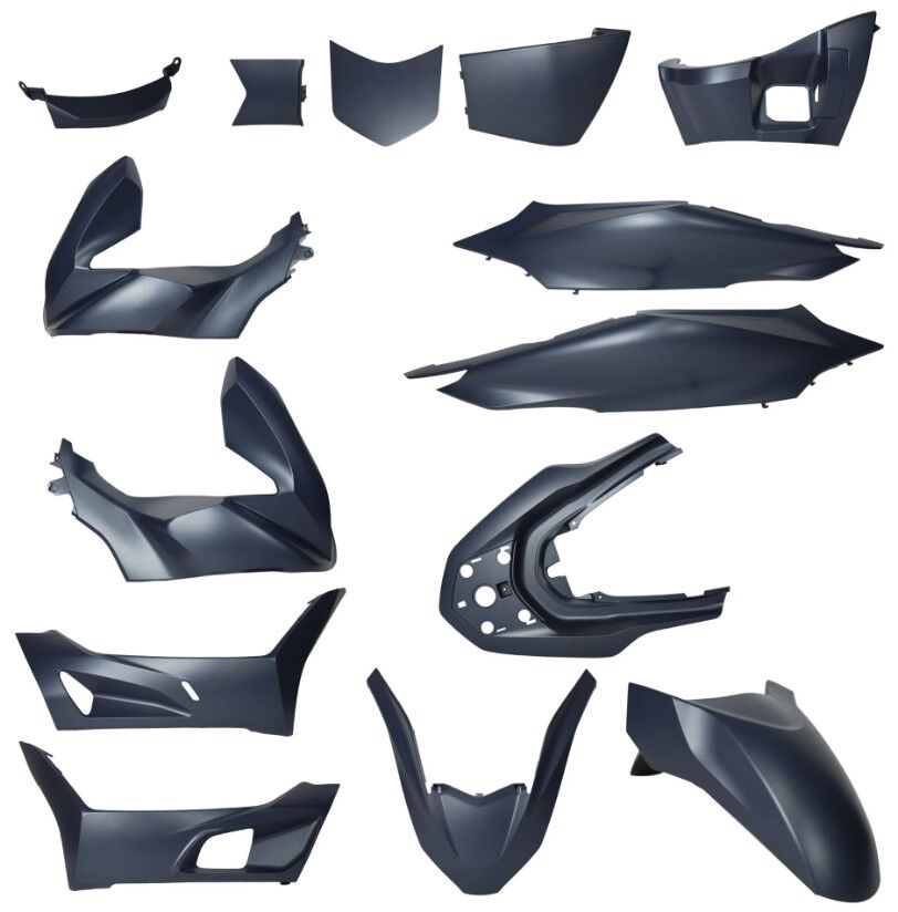 pw50①　引取限定 Z1000MK2/Z750FX-1＜ルミナスダークレッド＞ 外装4点セット | 車種から