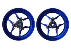 YAMAHA NMAX 125-155 CNC MODİFİYE JANT PHATOM MAVİ TAKIM 2021-2026