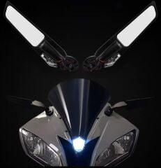 RACİNG H2 MODEL AYNA SİNYALLİ UNİVERSAL