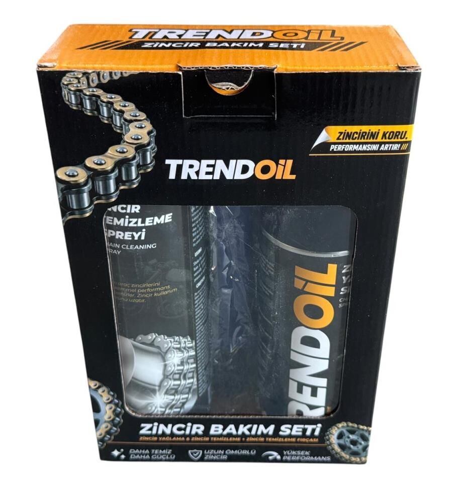 MOTOSİKLET ZİNCİR BAKIM SETİ TRENDOİL