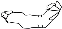 HONDA PCX 125-150 KORUMA DEMİRİ SET SİYAH 2014-2017