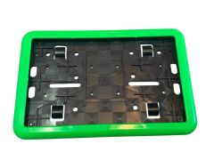MOTOSİKLET REFLEKTİF ÇİTALI PLAKALIK PLASTİK YEŞİL