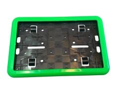 MOTOSİKLET REFLEKTİF ÇİTALI PLAKALIK PLASTİK YEŞİL