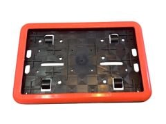 MOTOSİKLET REFLEKTİF ÇİTALI PLAKALIK PLASTİK TURUNCU