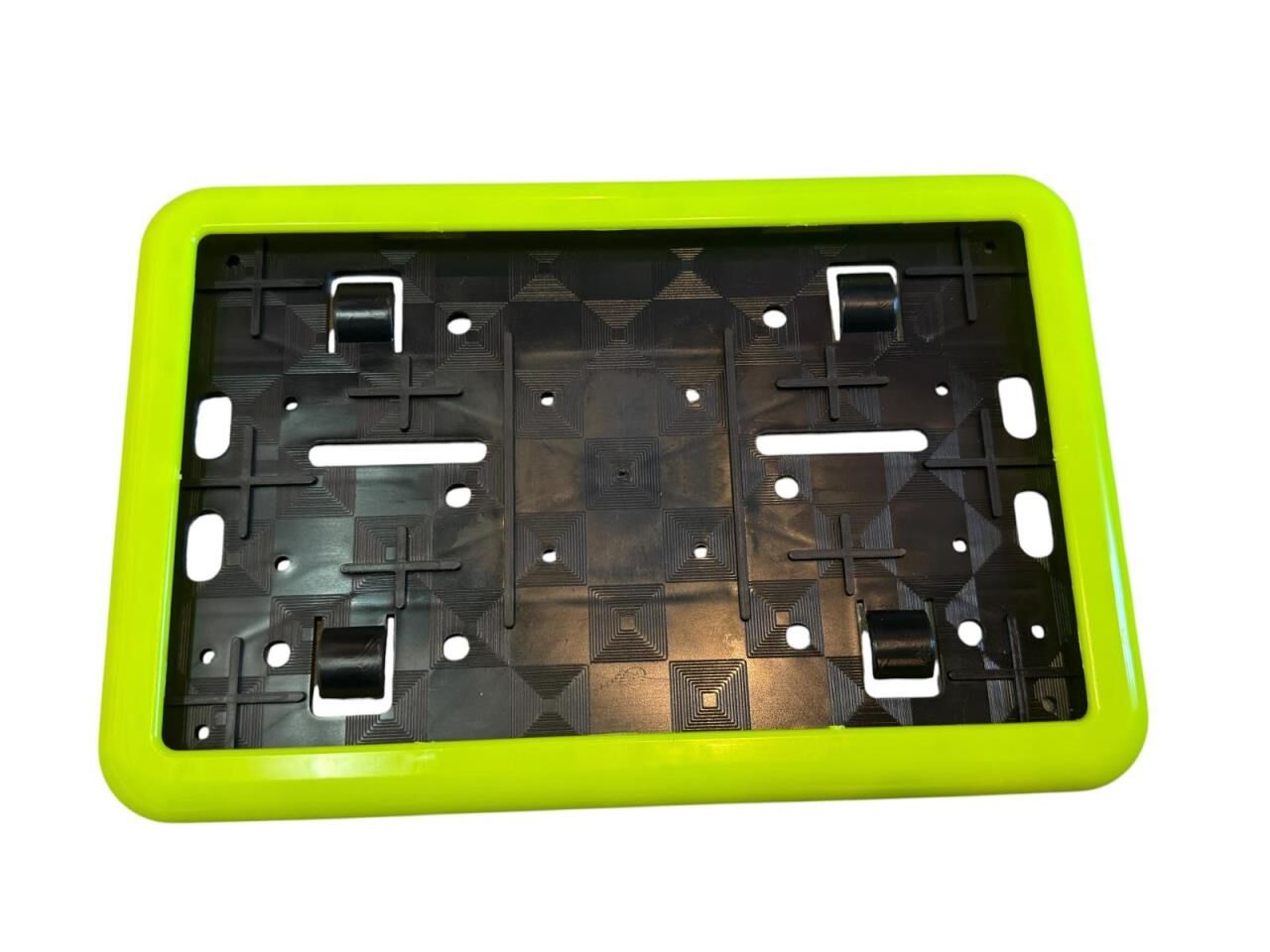 MOTOSİKLET REFLEKTİF ÇİTALI PLAKALIK PLASTİK NEON SARI