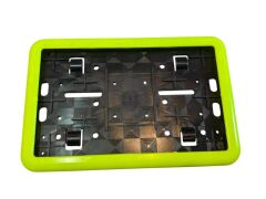MOTOSİKLET REFLEKTİF ÇİTALI PLAKALIK PLASTİK NEON SARI