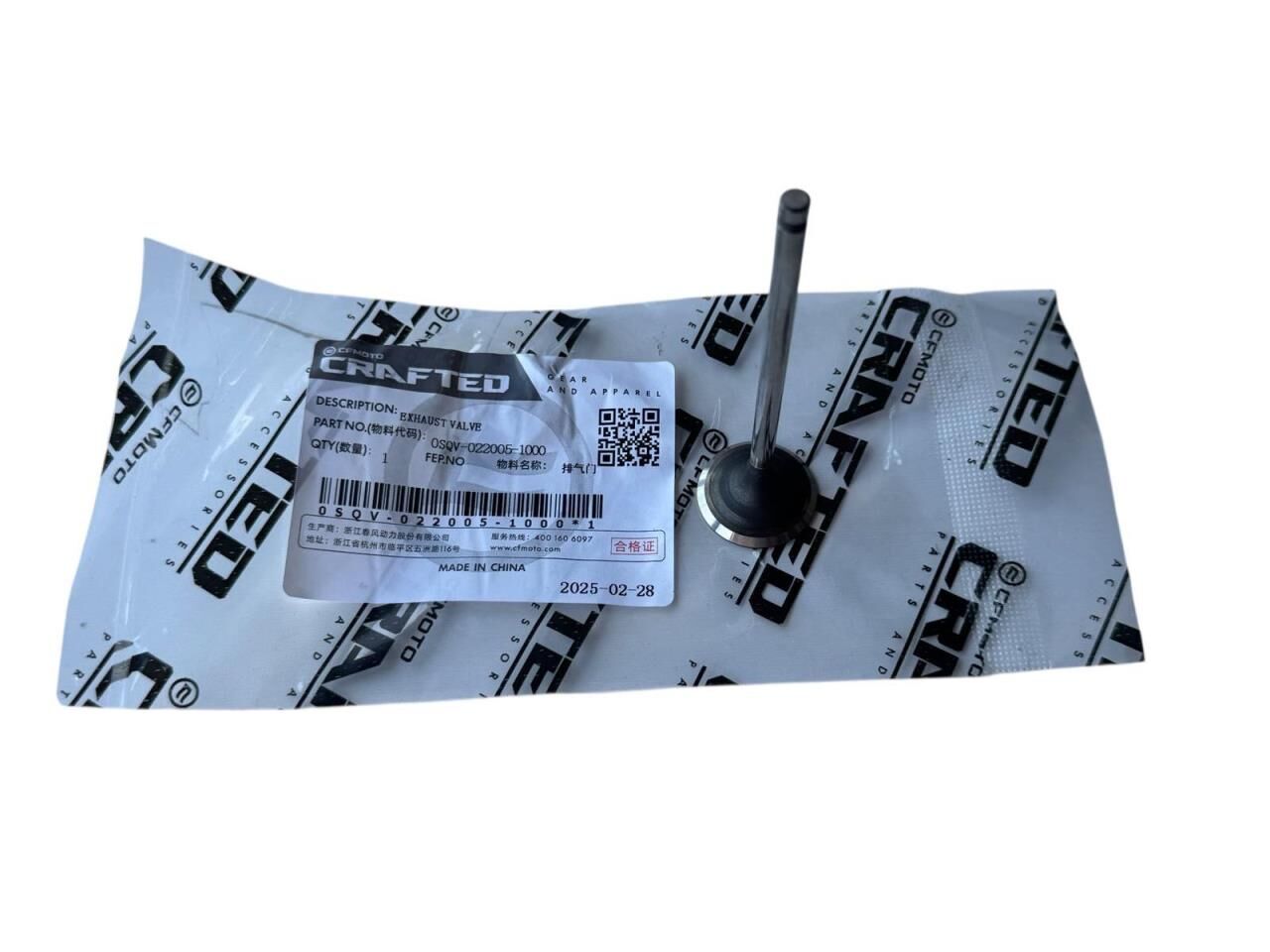 CF MOTO SR 450 EGSOZ SUBAP ORJİNAL