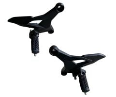 CF MOTO SR 250 ÖN BASAMAK BRAKETLİ KOMPLE TAKIM İTHAL